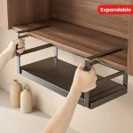 Adjustable Expandable Cabinet Organizer Shelf Multi-Tier Spice Rack for Kitchen Pantry Spices Bottles Seasoning Storage Shelf - Image 3
